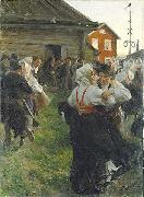 Anders Zorn Midsummer Dance, USA oil painting artist